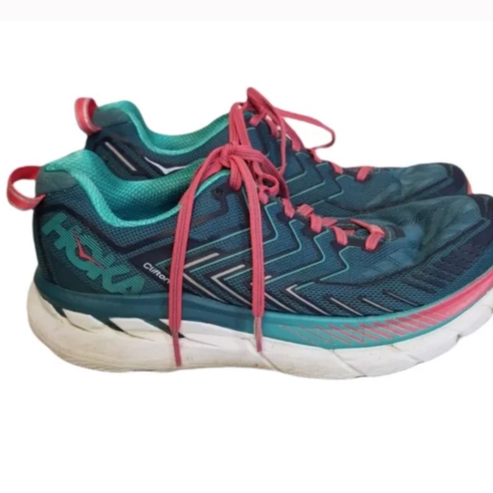 Hoka One One WOMENS Clifton 4 Running Athletic Shoe